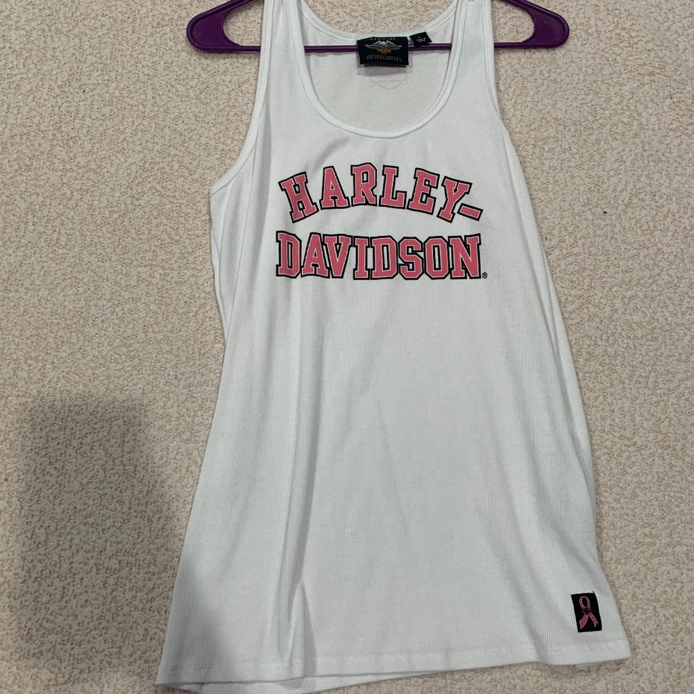 Harley Davidson pink label tank